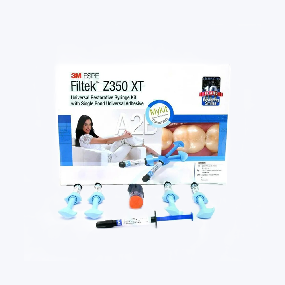 3m Espe Filtek Z350 Xt Universal Restorative Syringe Kit With Single Bond Universal Adhesive